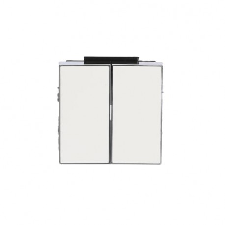 NIESSEN 2CLA851100A1101 2CLA851100A1101 8511 BL NIESSEN Tecla doble interruptor-conmutador BL